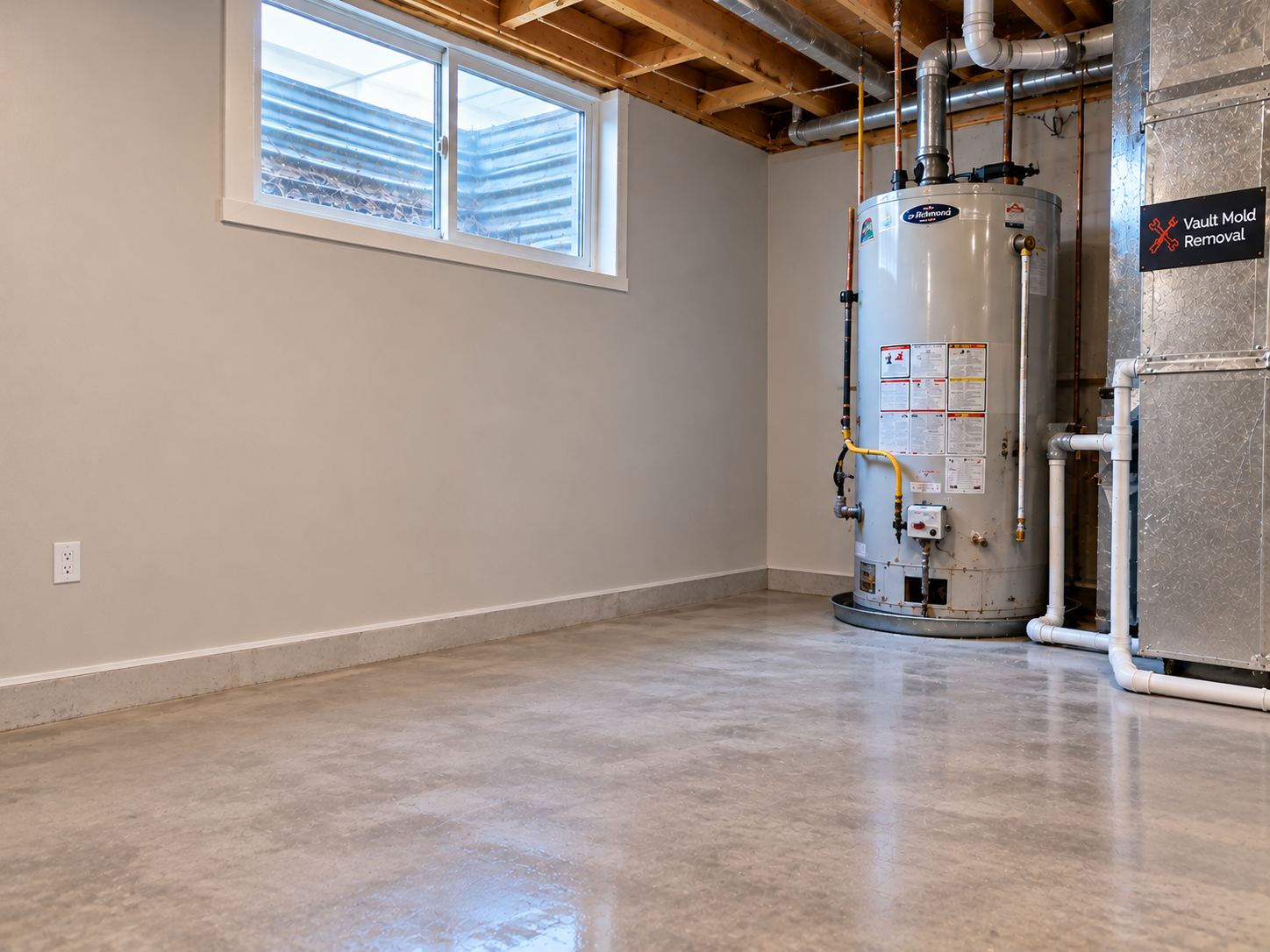 North Park, Provo home dried out and ready for reconstruction after Vault water damage restoration