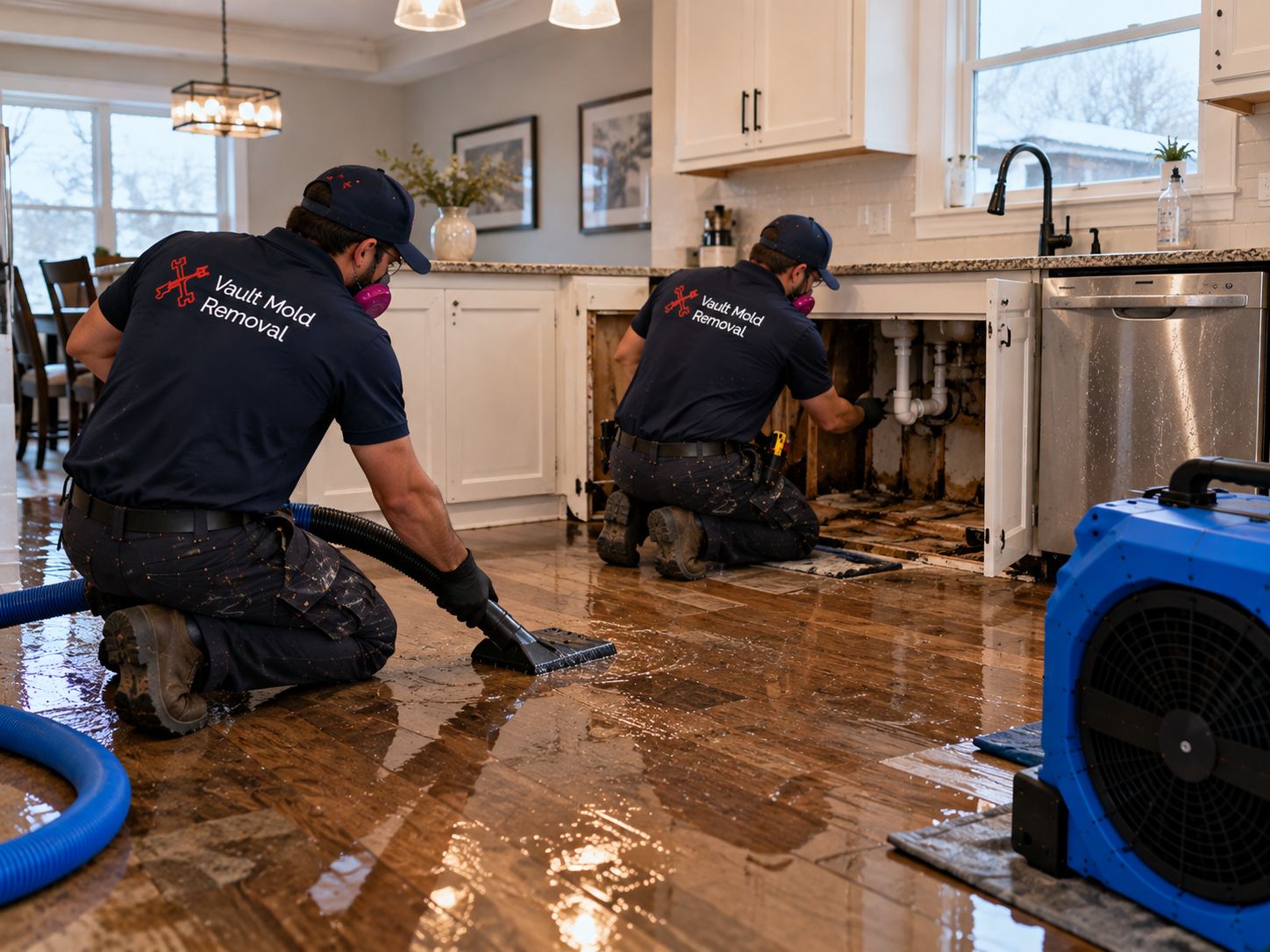 Water damage in Sherwood Hills, Provo — failed roof flashing let water into attic and ceiling on Sherwood Dr